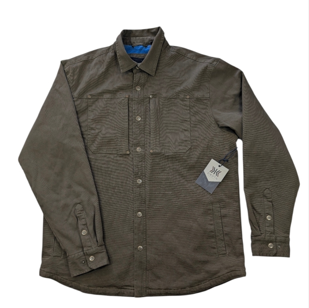 Dakota Grillly Sergei Field snap up shirt jacket shacket . XXL.